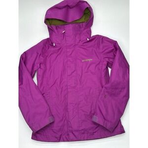 Women's Patagonia Down Parka Tres 3-in-1 H2No Purple Jacket w/Hood Size XS EUC